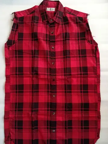 미착용품 Rags McGREGOR 슬리브리스 컷오프 셔츠 S