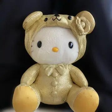 키티 베어 이야기 오사카 편 봉제 인형 지역 한정 골드
