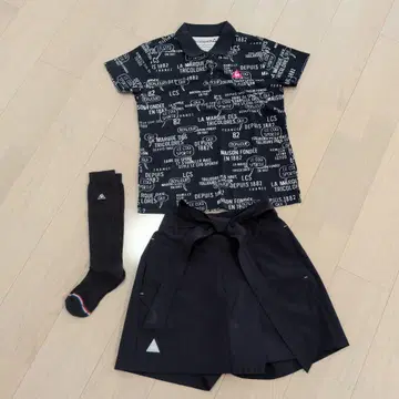 le coq sportif 르꼬끄 골프 여성용 네이비 세트