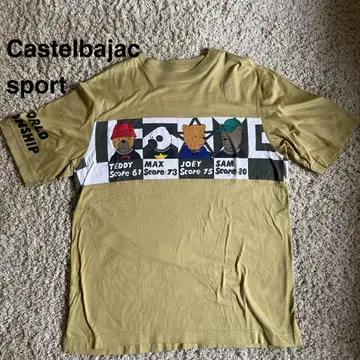 CASTELBAJAC sports 티셔츠 브라운 계열 골프 사이즈 4