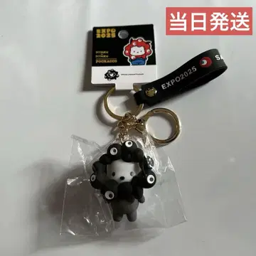 [오늘 발송] 산리오 블랙 먕먕 키링 포차코