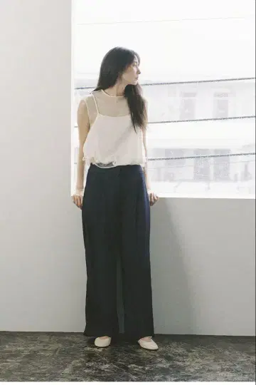 ZARA 콤비 오간자 벌룬형 상의