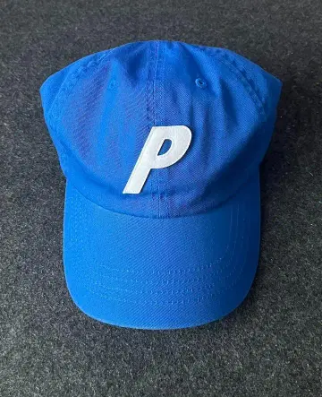 Palace P 6-PANEL 팔라스 캡 2024SS BLUE