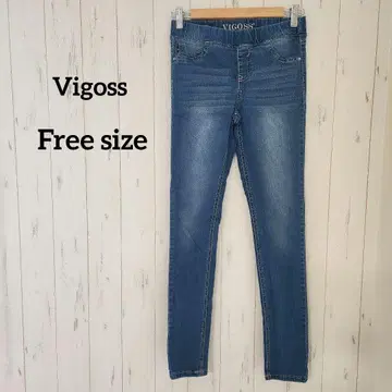 Vigoss [ Free size ] 스키니 데님 단품 캐주얼