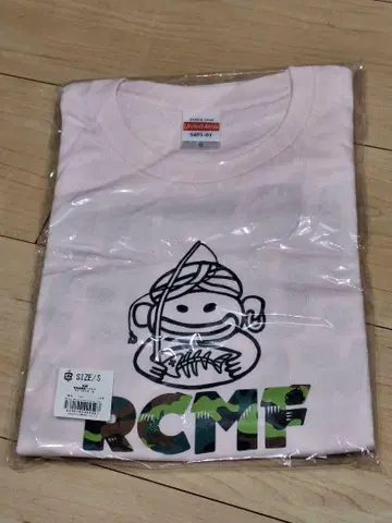 RCMF T셔츠 라이트핑크 S
