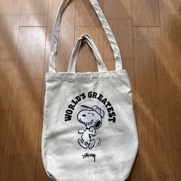 스투시 PEANUTS 토트백