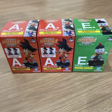 제일복권 드래곤볼 A상 손오공 2종 E상 챠오즈 세트