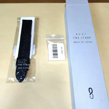 [새상품] Knot THE STRAP 18mm 블랙 카프