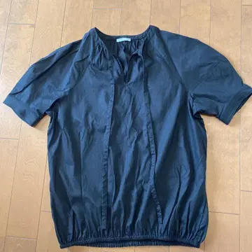 Theory luxe 린넨 블라우스 블랙 M