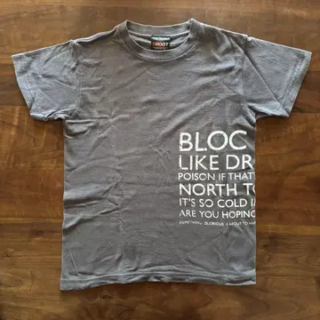 [ 공식 밴드 T셔츠 ] Bloc Party 사이즈 KIDS 그레이