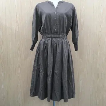 르쿨블랑 허리 셔링 원피스 F0813B20
