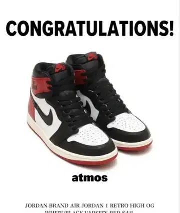 AIR JORDAN 1 RETRO HIGH OG 27cm