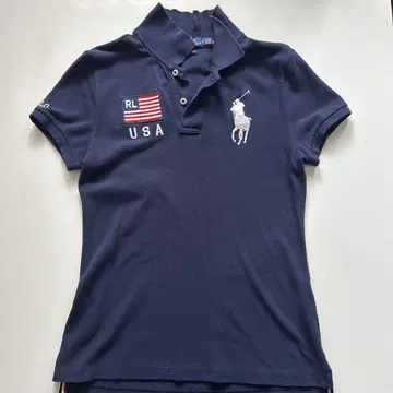 Ralph Lauren 빅 포니 플래그 피케 셔츠! S