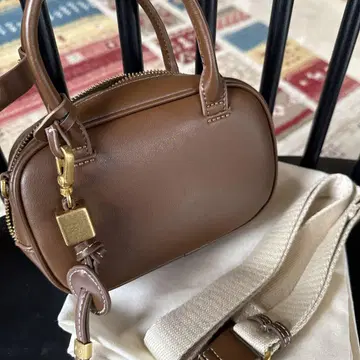 ZARA 핸드 숄더백 브라운