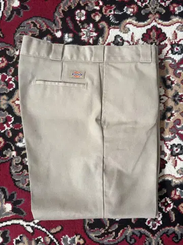 새상품 Dickies 874 워크 팬츠 베이지 34x34
