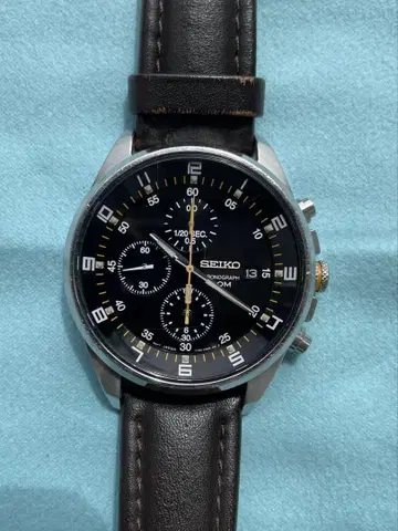 SEIKO 세이코 남성용 크로노그래프 손목시계