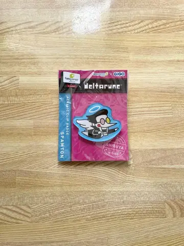 Deltarune 스팸톤 아크릴 클립 배지 GIGO 게이머 야키