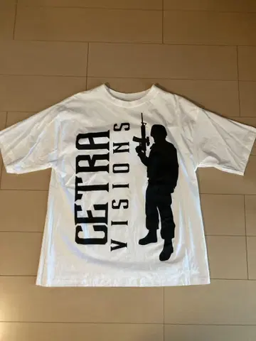 GETRA VISIONS XL 화이트 티셔츠