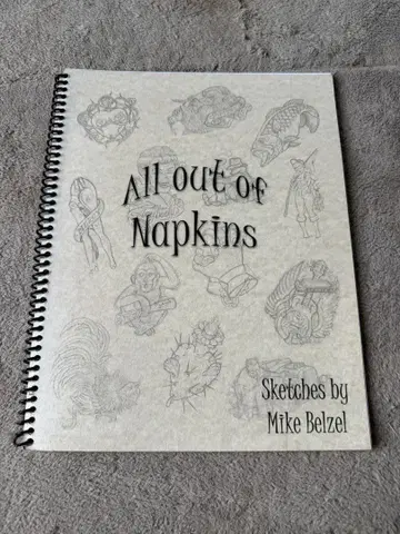All out of Napkins 문신 tattoo 화집 밑그림