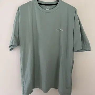 f.c.r.b BIG LOGO S/S BAGGY TEE green L