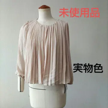 플리츠 블라우스 S