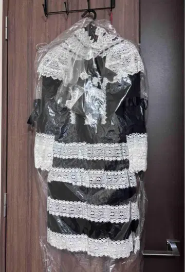 미사용 BABY 엘리자베스 원피스 화이트 블랙