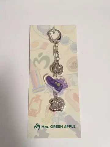 Mrs. GREEN APPLE 랜덤 참 키링 (G)
