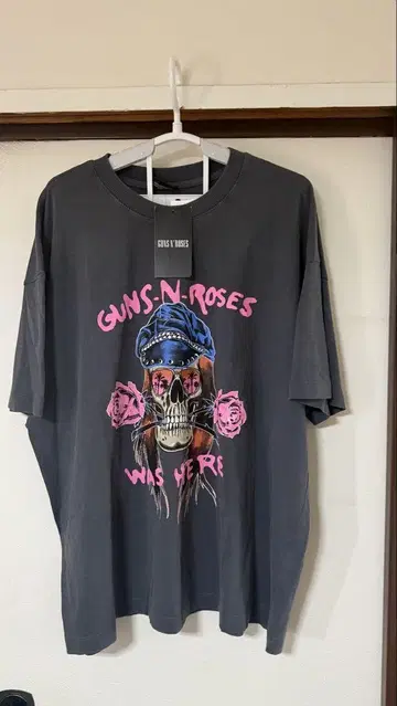 GUNS N' ROSES 티셔츠 다크 그레이