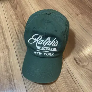 Ralph's Coffee 다크 그린 캡