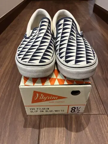 Pilgrim surf Vans 슬립온 8.5 26.5cm 네이비