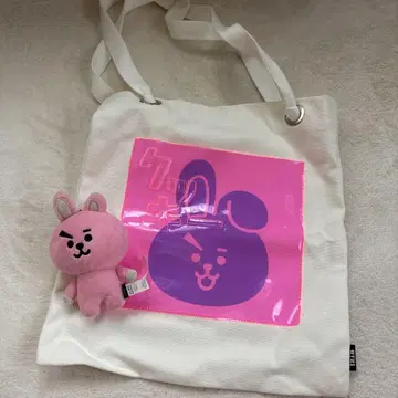 K-POP 토트백과 봉제 인형 세트