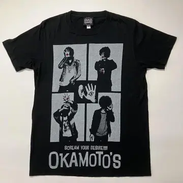 오카모토즈 오카모토 타로 콜라보 T셔츠 OKAMOTO'S S 사이즈