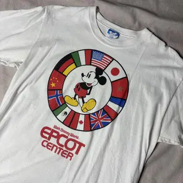 80~90년대 Disney 디즈니 티셔츠 EPCOT CENTER