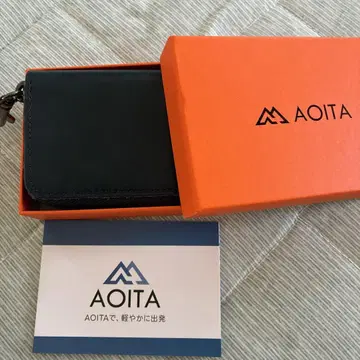 AOITA 컴팩트 키링 케이스 네이비