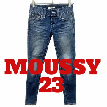 K72 MOUSSY 마우지 파우더 스키니 데님 청바지