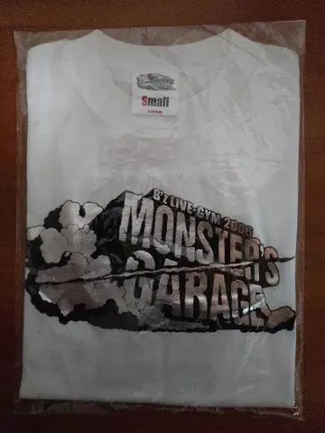 B'Z MONSTER'S GARAGE 2006 티셔츠 S 사이즈