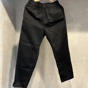 블랙 이지 팬츠 허리밴딩