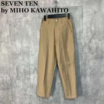 SEVEN TEN by MIHO KAWAHITO 펄 버튼 치노 팬츠 S