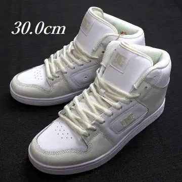 새상품 DC SHOES 만테카 4 하이컷 스니커즈 화이트 30cm