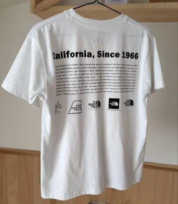 THE NORTH FACE California 티셔츠 S 화이트