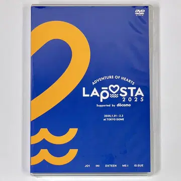 LAPOSTA 라포스타 2025 DVD (트레이딩 카드 없음)