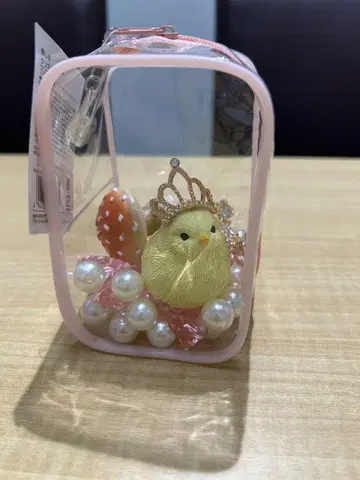 왕관 히코 키링 파우치