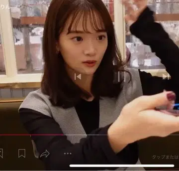 스나이델 V넥 원피스 그레이