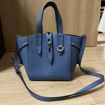 FURLA 파랑 가죽 숄더백