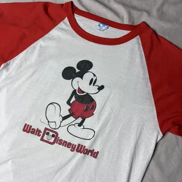 80~90년대 Disney 디즈니 미키마우스 티셔츠 빈티지