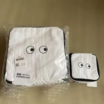 유니클로 안야 힌드마치 파우치 UNIQLO ANYAHINDMARCH