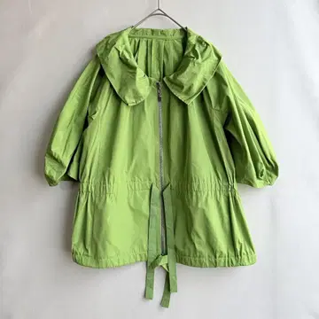 새상품급 모디파이 여성용 나일론 자켓 숄카라 그린