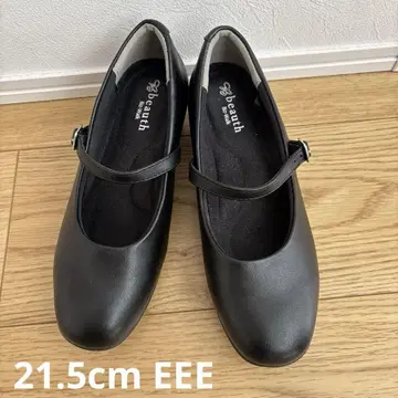 거의 미사용 beauth 스트랩 펌프스 21.5cm EEE