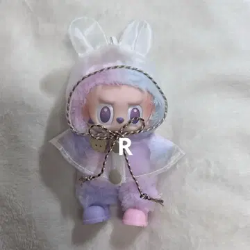 LABUBU 라부부 옷 갈아입히기 의상 레인코트 에너지 LUCK