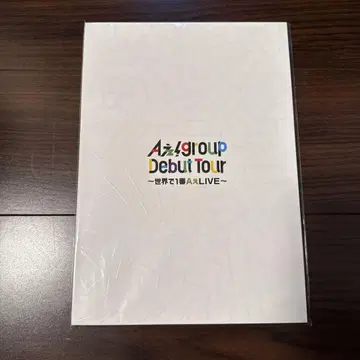 A! group 데뷔 투어 팜플렛